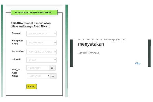 Cara Cek Ketersediaan Tanggal Nikah Tanpa Harus ke KUA