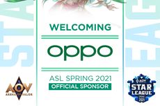 Oppo Reno5 5G Jadi Ponsel Resmi Turnamen AOV League Star 2021