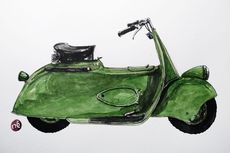 Piaggio MP5 Paperino, Cikal Bakal Vespa Modern