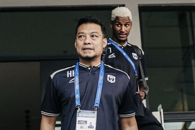 Manajer RANS Nusantara FC di Liga 1 2023-2024, Hamka Hamzah.