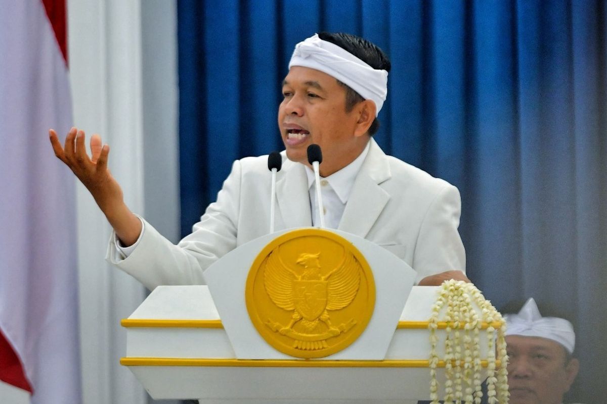 Gubernur Jabar, Dedi Mulyadi.