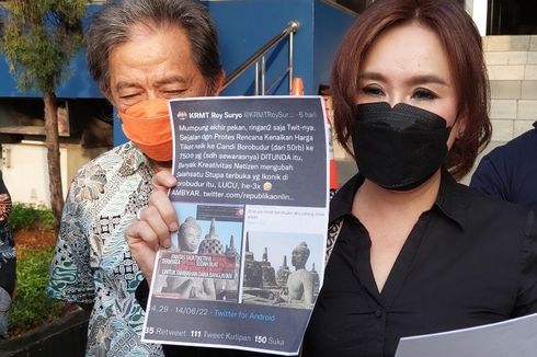 Dilaporkan karena Unggah Meme Patung Borobudur Mirip Jokowi, Roy Suryo Sebut Pelaporannya Bernuansa Politis