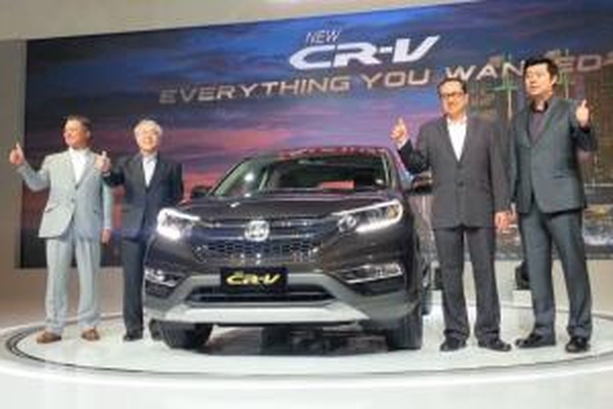Peluncuran New Honda CR-V di Jakarta, Rabu (14/1/2015)