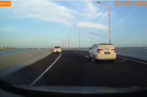 Video Mobil Jalan Mundur di Jalan Tol, Bukti Bahaya Lewat Bahu Jalan