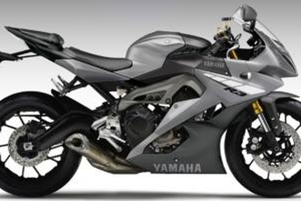 Rendering versi fairing Yamaha MT-09 yang mnugkin disebut YZF-R3.