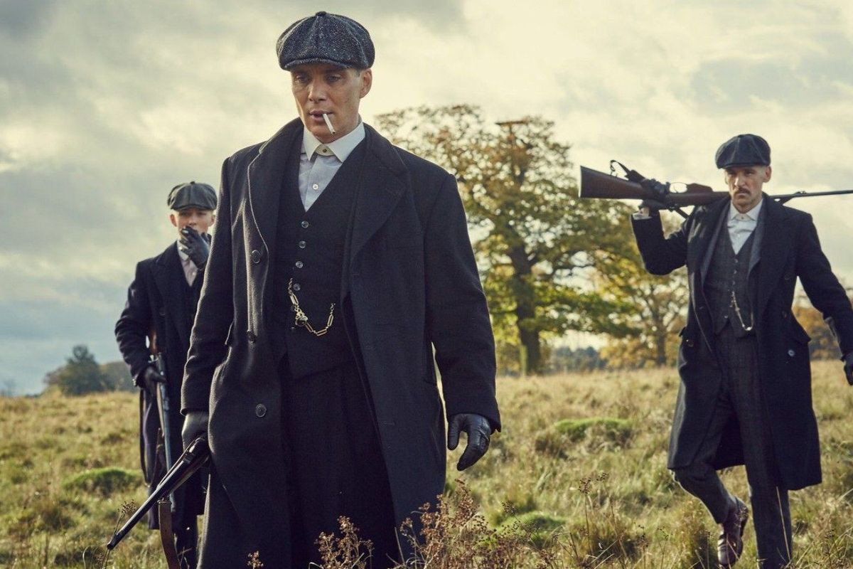 Cillian Murphy dalam serial Peaky Blinders