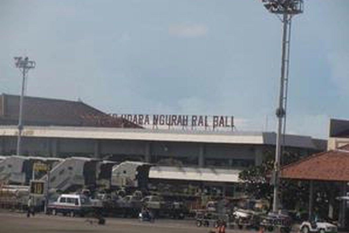 Bandara Internasional Ngurah Rai, Denpasar, Bali.
