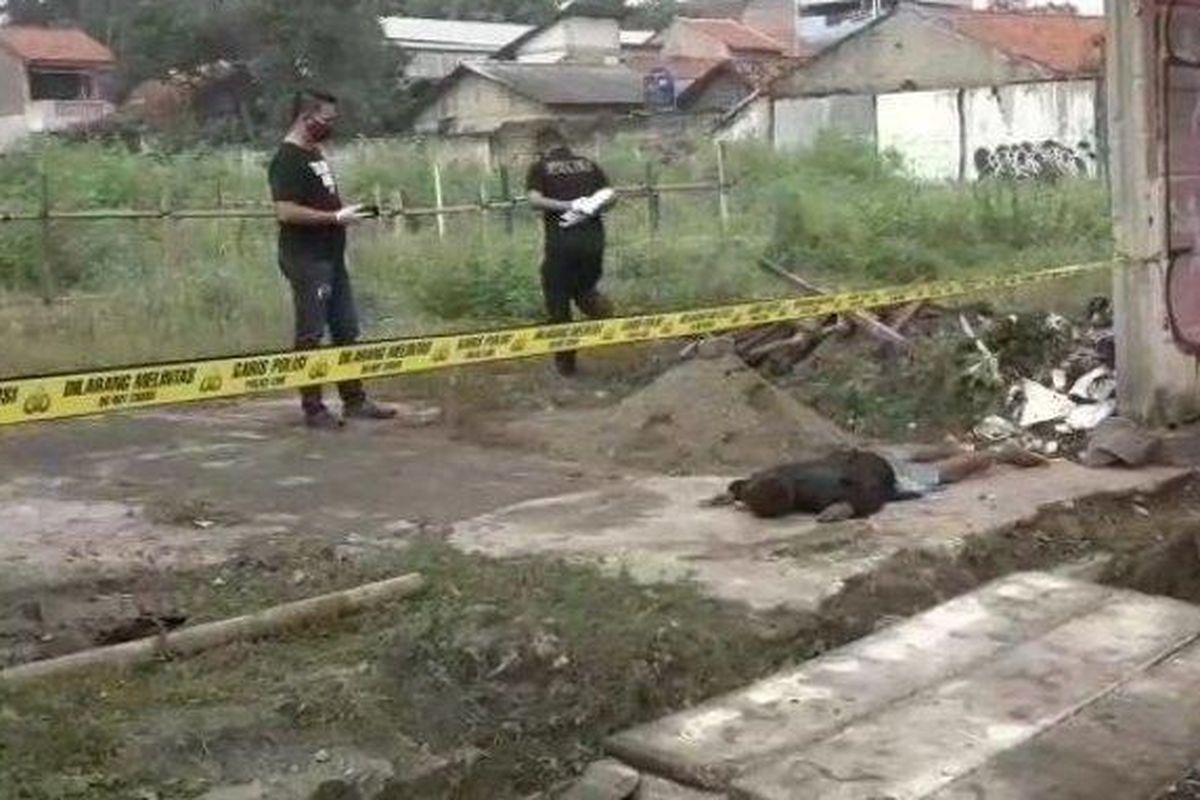 Seorang pria tergeletak di lahan kosong Jalan Joglo Raya, Kembangan, Jakarta Barat. Pria itu nekat berusaha mengakhiri hidupnya beruntung nyawanya masih tertolong

 
