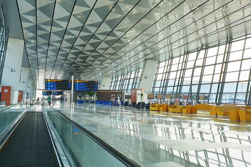 Hari Pertama Tahun 2021, Bandara Soekarno-Hatta Sepi Penumpang
