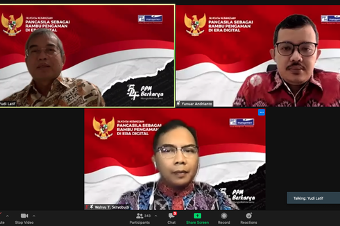 Webinar Kebangsaan PPM Manajemen: Pancasila Jadi Rambu Pengaman Era Digital