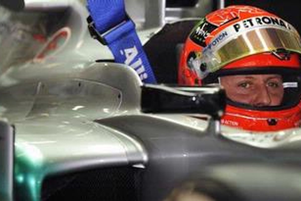 Pebalap Mercedes GP, Michael Schumacher
