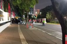 Demo Selesai, Jalan di Depan Kantor KPU RI Sudah Bisa Dilalui Kendaraan