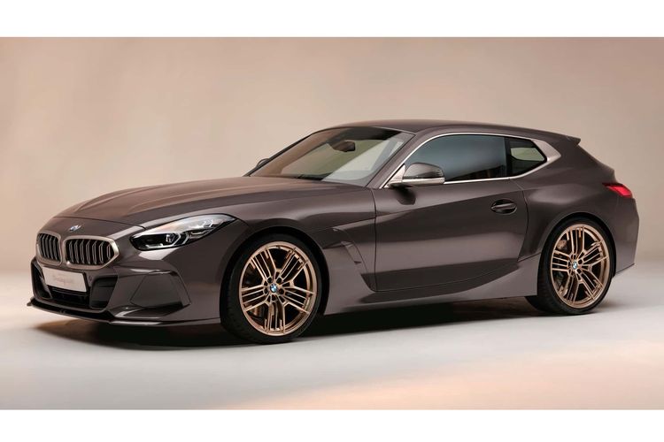 BMW resmi memperkenalkan BMW Concept Touring Coupe di Villa d'Este Concours d'Elegance 2023.