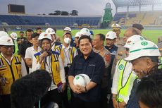 Sebelum Lawatan FIFA, Erick Tohir Minta Renovasi Stadion Jalak Harupat Serius Ditangani