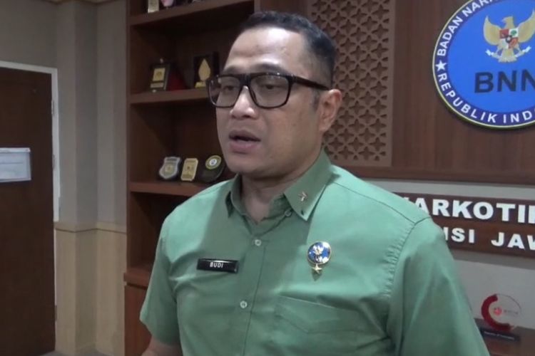 Kepala BNNP Jatim Brigjen Pol Budi Mulyanto, Jumat (14/11/2025).