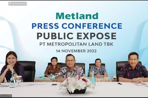 Pendapatan Metland Naik 67 Persen Jadi Rp 995 Miliar, Ditopang Rumah Tapak