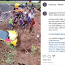 Video Viral Mobil Jatuh dari Tempat Parkir di Tawangmangu, Bagaimana Ceritanya?