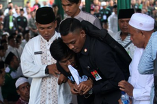 2 Pemuda Berorasi Saat Jokowi Berpidato Buka Harlah NU ke-92