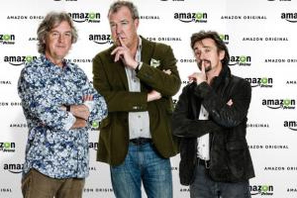 Trio mantan ikon Top Gear, Jeremy Clarkson, Richard Hammond, dan James May, menandatangani kontrak dengan Amazon.com, Inc.