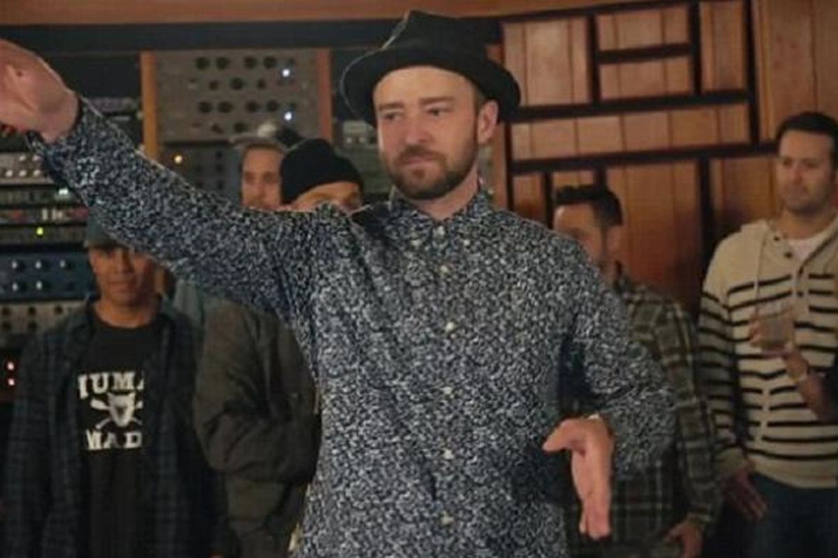 Justin Timberlake dalam video musik Cant Stop The Feeling yang dirilis pada Kamis (5/5/2016).