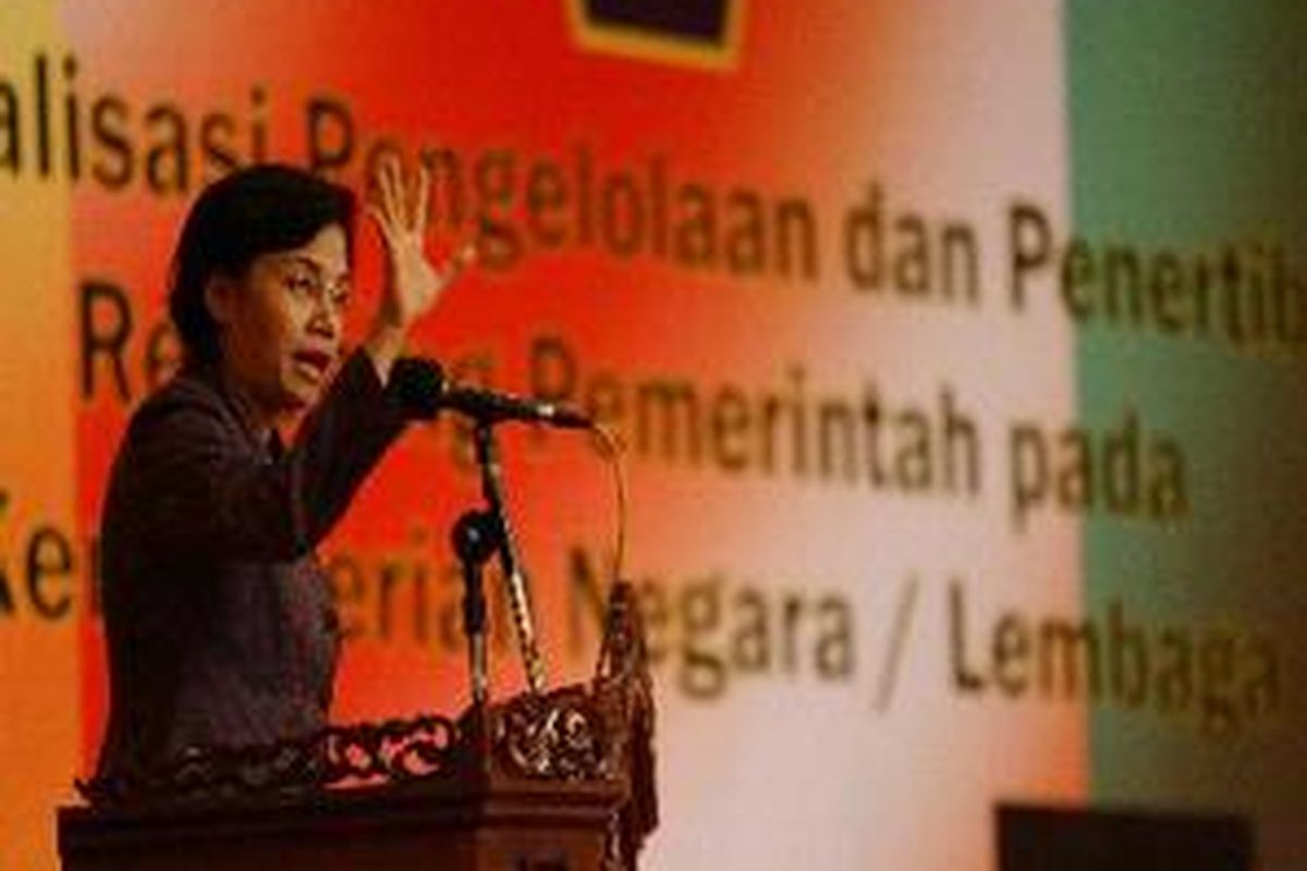 Menteri Keuangan Sri Mulyani Indrawati.