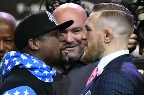 Mayweather Jr Vs McGregor, dari Sarung Tangan hingga Sabuk Berlian