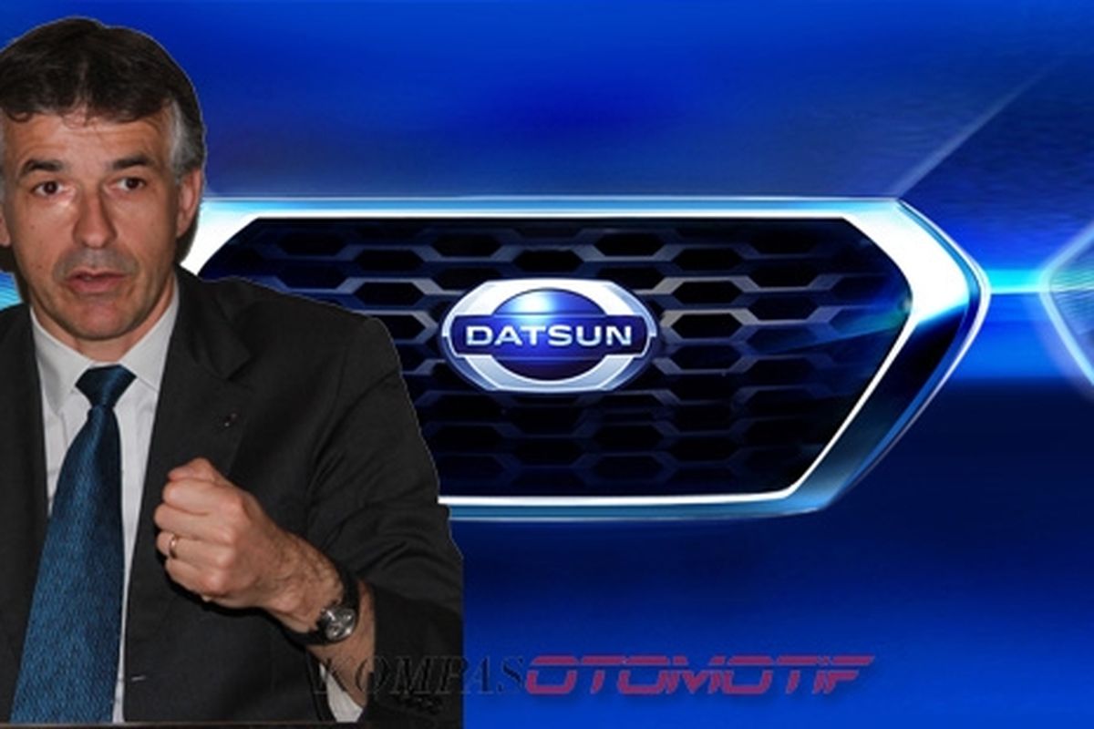 Vincent Cobee, Corporate Vice President Datsun Business Unit saat membahas pengembangan Datsun di Jakarta