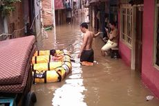 1.556 Warga Kampung Pulo Dapat Banjir Kiriman