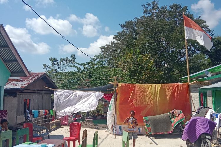 Pengungsi di Manggarai Timur Kesulitan Air Bersih, Sempat Minum Air Kali