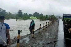 Sungai Meluap, Jembatan Penghubung 3 Kabupaten di Pulau Seram Maluku Terancam Ambruk