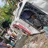 Diduga Alami Pecah Ban, Ambulans Terguling hingga Tewaskan Lansia Berusia 109 Tahun di Sumsel