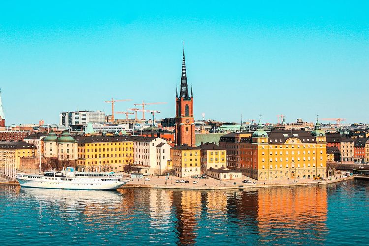 Ilustrasi Stockholm, Swedia. Kereta tidur EuroNight bisa membawa pelancong dari Harmburg ke Stockholm dalam waktu 12 jam.