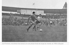 Kisah 13 Gol Just Fontaine di Piala Dunia 1958