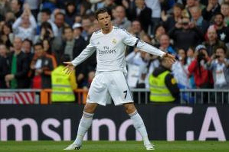 Bintang Real Madrid, Cristiano Ronaldo. 