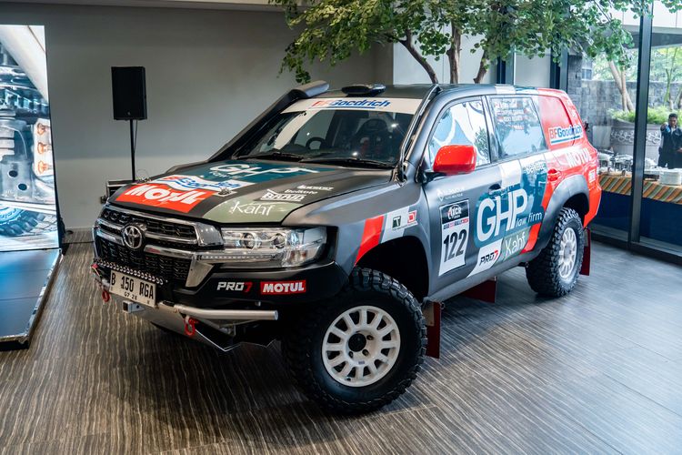 Tim balap reli Jejelogy GHP akan mengikuti Asia Cross Country Rally (AXCR) 2024