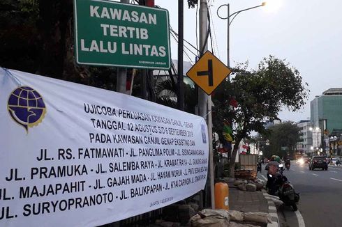 Ini 25 Titik Sosialisasi Ganjil-Genap di Jakarta Selatan