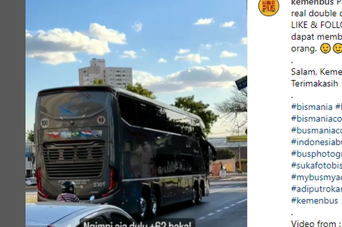 Ulas Bus Double Decker Unik Pakai Sasis Trinton