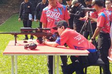 HUT Ke-77 Kemenkumham, Yasonna Buka Lomba Tembak dengan Senapan Speed Benchrest Asal Kanada