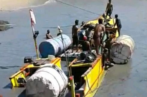 5 Hari Melaut, Kapal Nelayan Pecah Dihantam Gelombang, 4 ABK Selamat