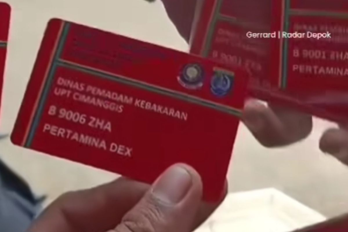 Viral Damkar Depok Protes Kartu Elektronik Kosong Sehingga Tak Bisa Beli Solar, Ternyata Salah Paham