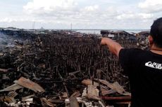 Pasar Jamaker Terbakar, 3.000 Orang Kehilangan Tempat Tinggal