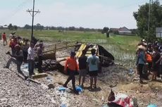 Truk Garam Ditabrak KA Argo Semeru di Ngawi, Sempat Terseret 8 Meter, Sopir Meninggal