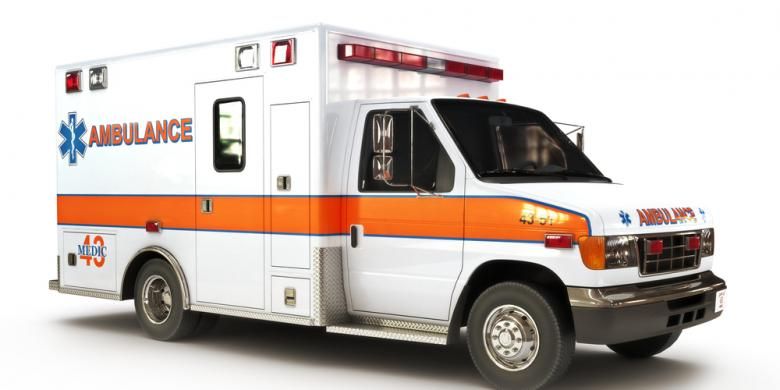 Ilustrasi ambulans
