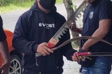 Temukan Celurit, Pedang, dan Gergaji Sisir di Toko Tempat Nongkrong Geng, Polisi Kulon Progo Selidiki Pemiliknya