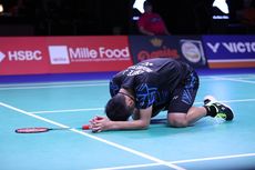 Dikalahkan Wakil Denmark, Jonatan Gagal ke Final Indonesia Masters