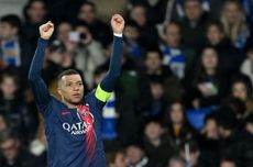 PSG Vs Real Sociedad, Kebahagiaan Mbappe