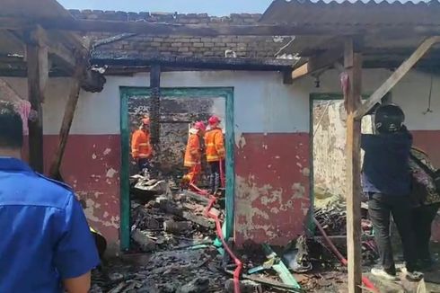 Penghuni Lupa Matikan Kompor Usai Masak, Rumah dan Motor di Madiun Terbakar