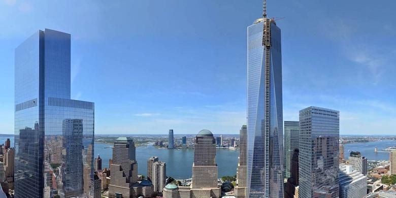 Observatorium One World Trade Center resmi dibuka untuk umum pada Jumat silam.