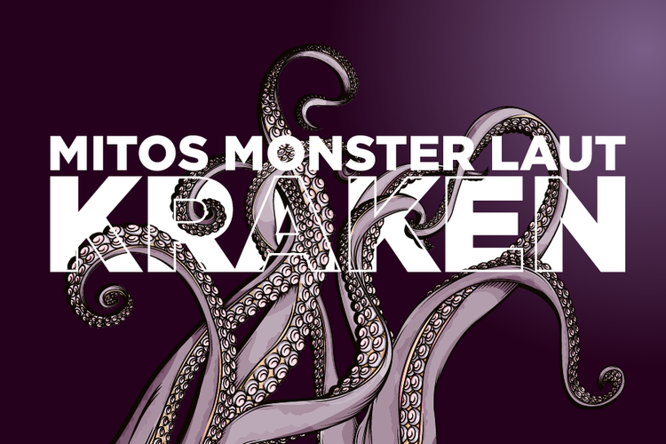 Mitos Monster Laut Kraken