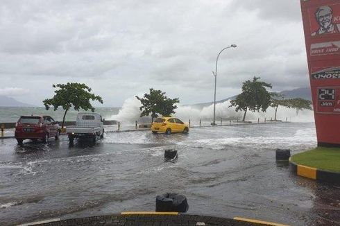 Gelombang Mirip Tsunami Terjang Pantai di Manado, Ini Kesaksian Warga dan Penjelasan BMKG